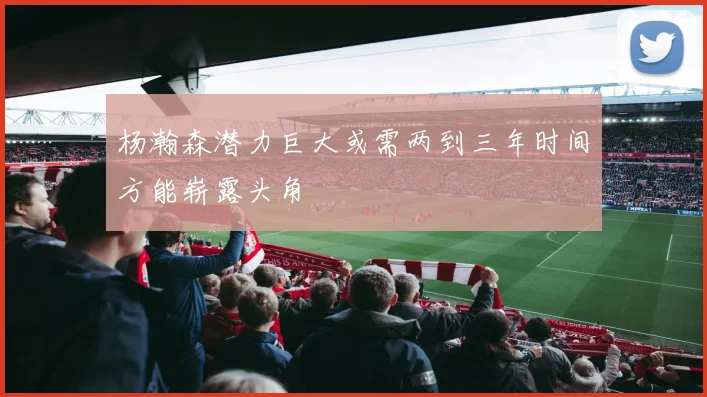 杨瀚森潜力巨大或需两到三年时间方能崭露头角
